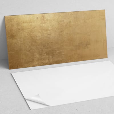 Coloray Wandpanelen Zelfklevend - Abstracte achtergrondtextuur PVC Wandpaneel - 100 cm x 50 cm - Geel Wandbekleding Zelfklevend - 1 stuk - Texturen Wandpanelen Zelfklevend - Wandpaneel Keuken - Wandpanelen Badkamer