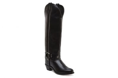 Bootstock Jacky Black High Cowboylaarzen - Dames - Zwart - Leer