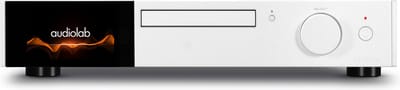 Audiolab 9000CDT CD-Transport - Foutloze CD-weergave & Precisiemechanisme - Trillingsvrij ontwerp & 4,3" IPS Display - USB, Optical & Coax Uitgangen - Zilver