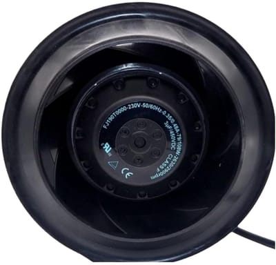 Radiale Ventilator - Centrifugale Fan - Koeling Componenten - 230V Stroomvoorziening - 2630/2900 RPM - Zwart