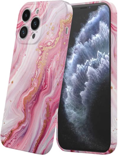 Smartphonica Telefoonhoesje Geschikt voor iPhone 11 Pro met Roze Marmer Opdruk - Flexibel Softcase TPU - Backcover Case Rosé Marble Design geschikt voor iPhone 11 Pro