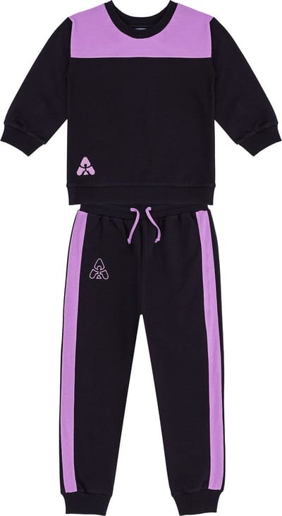 Gami Joggingpak meisjes met lila zijstreep 92 Lila