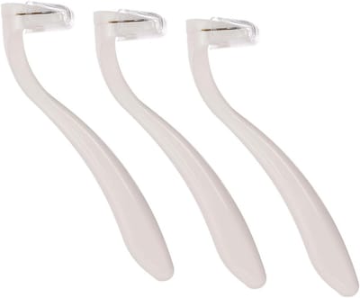 Draagbare Bodyshaver - Dames Trimmer - Gladde Huid - Huidvriendelijk Ontwerp - 3 Stuks - Wit