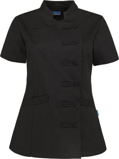 De Berkel zorgjas Rina-S-zwart (B3626326B70S)
