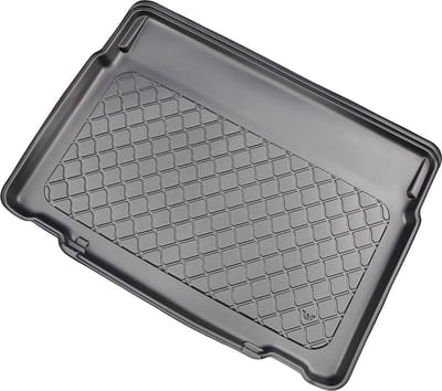 Guardliner kofferbakmat voor Citroen C3 Aircross (A88) (2017-2024), lage laadvloer en met verschuifbare achterstoelen - TPE-Rubber
