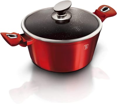 Gietijzeren Casserole Kookpan met Anti-aanbaklaag 24 cm