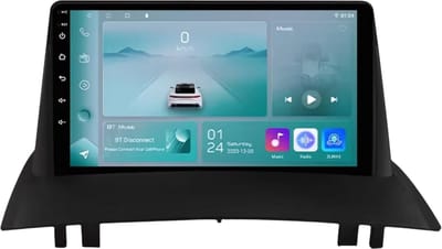 Autoradio met bluetooth - Carplay - Voor Renault Megane 2 (2002-2009) - Geschikt voor Apple en Android - Stereo - Navigatie - Navigatiesysteem auto - 1GB 32GB