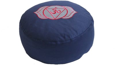 YogaStyles meditatiekussen Ajna 6de chakra - donkerblauw