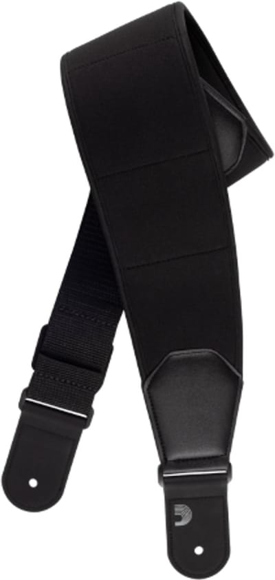 Comfort Neoprene Guitar Strap, 3.5" gitaarband voor maximaal draagcomfort 8 cm breed