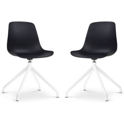 Set van 2 eetkamerstoelen Nola-Pip draaibaar | Nolon