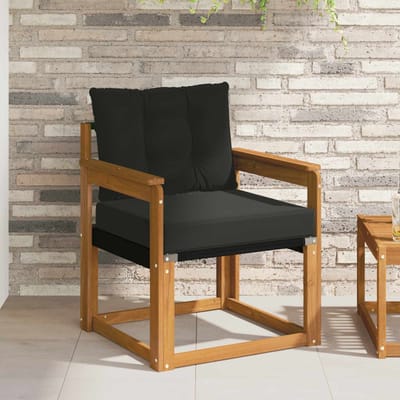 vidaXL - 2 - Stuk - Buitensofa - Massief - Acacia - Hout - Naturel