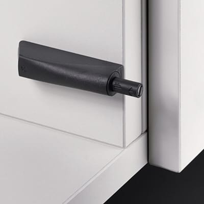 Druksnapper - Kunststof - Hettich - 9089605 push to open magnet, voor schroefbevestiging, lange slag