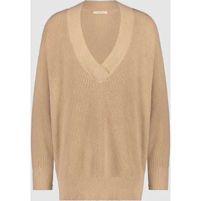 Circle of Trust Lorena Knit Powder Beige Size: S | Sweaters Outlet | Dames | Beige