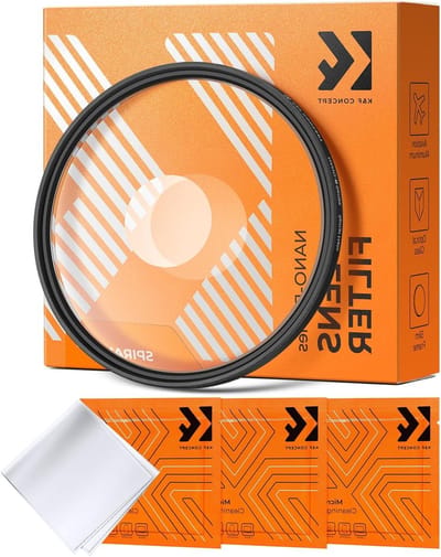 82mm Spiral Halo Camera Lens Filter - Premium Optisch Glas Halo Swirl Effect Filter met Schoonmaakdoek voor Camera Lens