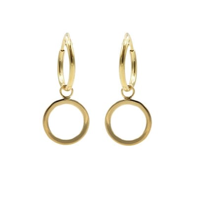 Karma Symbols oorbel M1927 Open Circle