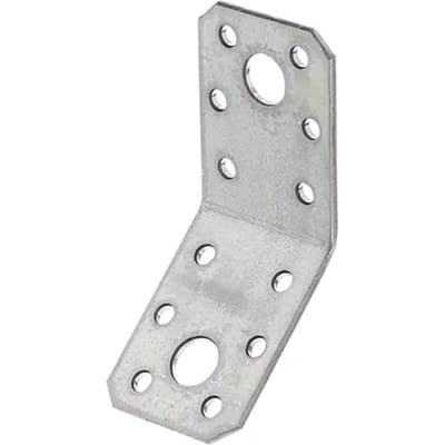 Alberts Hoekanker - Sendzimir Verzinkt Staal - 135 Graden Afgehoekt - 50x50x35mm