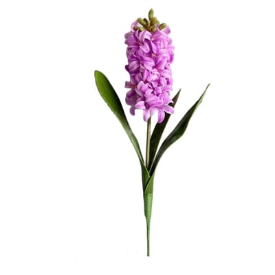 2 stuks Kunst Hyacinth Orientalis Boeketten Mooie Hoge Simulatie Bloementak voor Huis pink