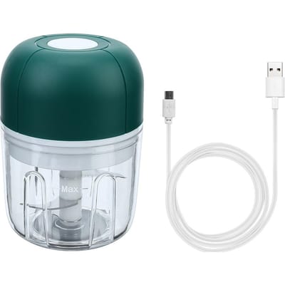 Mini Elektrische Knoflookhakker 100/250ml Chili Groente Crusher Keukengereedschap USB Opladen Gember Pureermachine