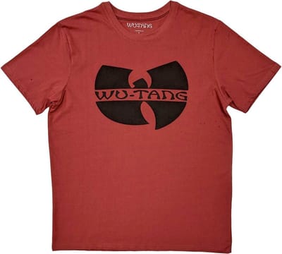 WuTang Clan - Logo Heren T-shirt - S - Rood