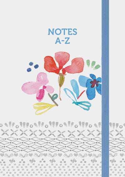 Notitieboek A-Z Flora Castle A5. Sophie. K-24004