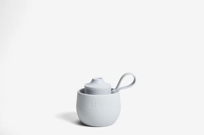 Stojo - Sport Drinkfles 590 ml Cashmere - Siliconen - Grijs -
