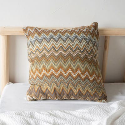 Gebreide Kussenhoes Zacht Boho Oranje Groen Velours Kussensloop 45x45cm Voor Woondecoratie Woonkamer Slaapkamer Short plush 60*60(CM)-1Pcs