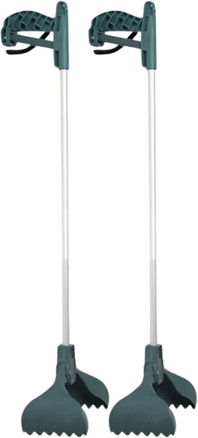 Gerimport Afvalgrijper - 2x - 74 cm - tuingrijper - afvalverzamelaar - tuinaccessoire