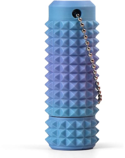 Little Fidget speelgoed-3D print-sleutelhanger-met klikknop-draaibaar-zintuiglijk-angst en stressvermindering-Winter