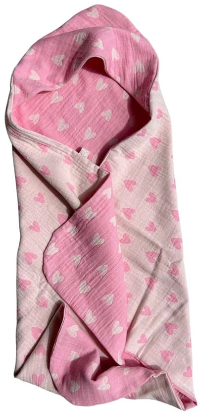 Cateu Julie Baby Omslagdoek - Wikkeldeken - Badcape - Hydrofiele Doek