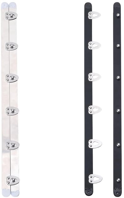 Dailygoody - Korset Busk - Naaiaccessoires - Zwart & Wit - Corset Sluiting - Geschikt voor Corsetten - 12,300 cm