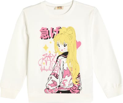 Ronde kraag Met drukwerk Sweatshirt