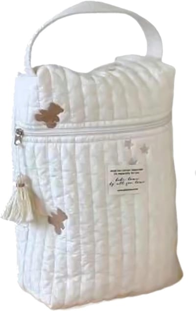 Luiertas Organizer - Draagbare Luierzak - Baby Benodigdheden - Zachte Katoenen Stof - 36 x 28 x 8 cm