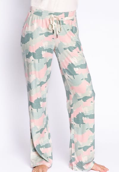 P.J. SALVAGE CO. Pyjamabroek met camouflage