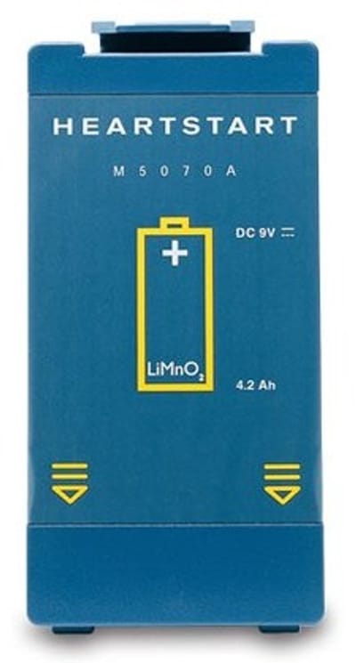Philips HeartStart HS1 en FRx batterij