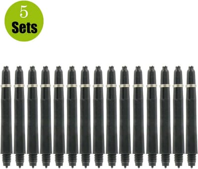 5-Pack NYLON shaft In Between+ Ring - Black