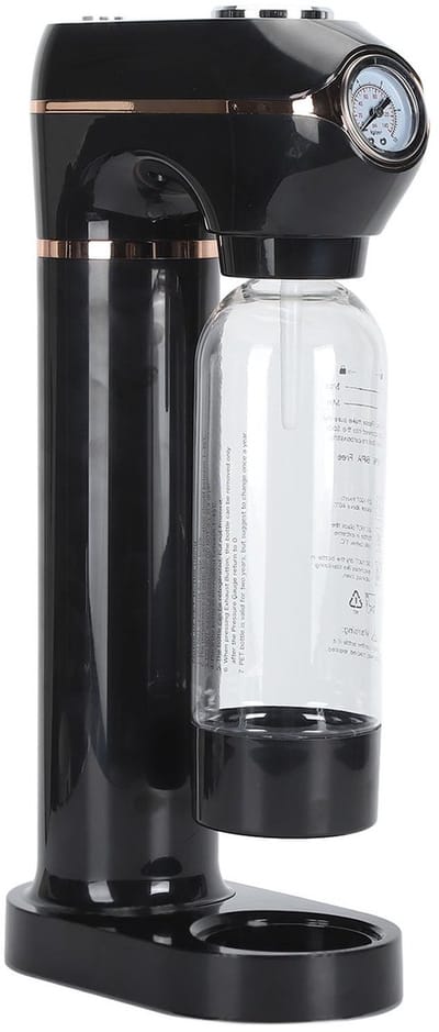 Dailygoods - Bruiswatermaker - Koolzuurhoudend Water - Eco-vriendelijk - 1 Liter - Frisdrankmaker - Modern Ontwerp - Geschikt voor Thuisgebruik - Fock...