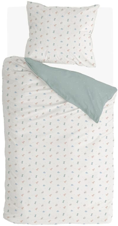 Walra Kids Dekbedovertrek Tiny Saurus - 140x200