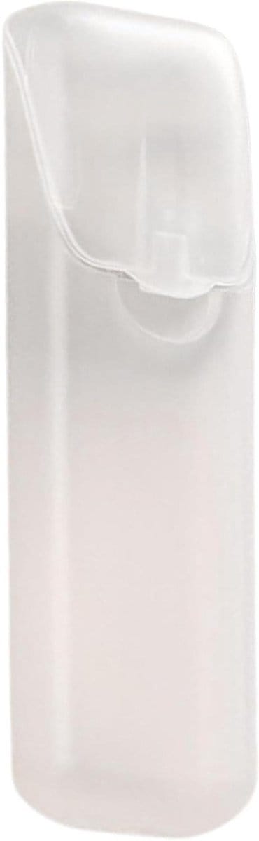 Tandenstokerhouder Dispenser - Opbergcontainer Floss - Netjes Bewaren - Slank Draagbaar - 4 Delig - Wit