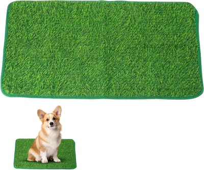 Kunstgras Hondentoilet 46 x 70 cm voor Binnen en Buiten, Wasbaar, Antislip, Geschikt voor Puppy’s en Tuin