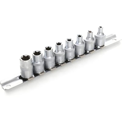 Kraft&Dele 8-delige Torx-doppenset 3/8"