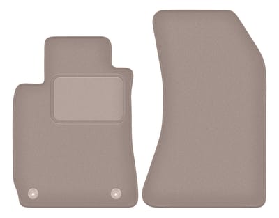 Beige velours matten voor: Alfa Romeo Spider cabrio (2005-)