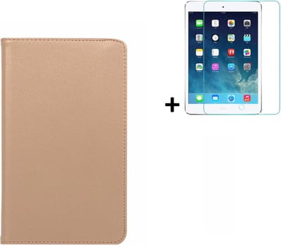Geschikt voor iPad Pro 10.5 2017 Hoesje - 10.5 inch - iPad Air 3 10.5 2019 Hoesje - iPad Pro 10.5 2017 Screenprotector - iPad Air 3 10.5 2019 Screenprotector - Bookcase - Screen protector - Hoesje Roze + Tempered Glass