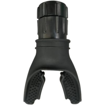 Appareil d'expansion pulmonaire portable Exercice de capacité pulmonaire Entraîneur d'exercice de respiration abdominale Résistance réglable avec Black noir