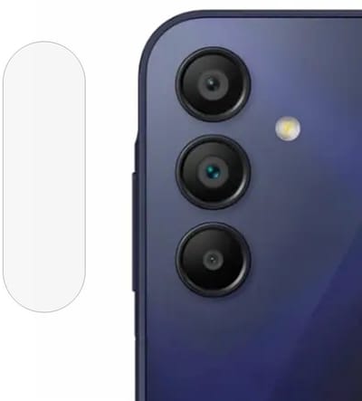Coverup Camera Lens Protector - Geschikt voor Samsung Galaxy A17 Camera Lens Protector - Coverup 9H Tempered Glass - Transparant