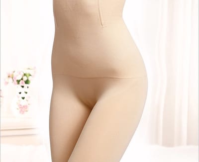 Shapewear - Corrigerende broek - Corrigerend ondergoed - M/L - Beige - BBB - Corrigerend broekje