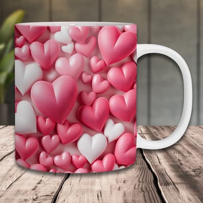 Mok Cadeau Hartjes - Mok met tekst - Verjaardag cadeau - Cadeau voor vrouw - Koffiemok - Grappige cadeaus - Cadeau voor man - Kado man - Kado vrouw - Mokken en bekers - Vaderdag of moederdag Cadeau - Verjaardag cadeau
