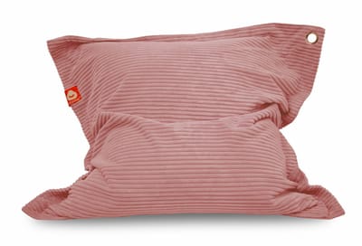 Whoober St. Tropez – Rechthoek Zitzak – Roze dik ribfluweel – Comfortabel & Duurzaam