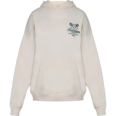 Slazenger Dames/Dames Logo Drop Shoulder Hoodie (Wit)