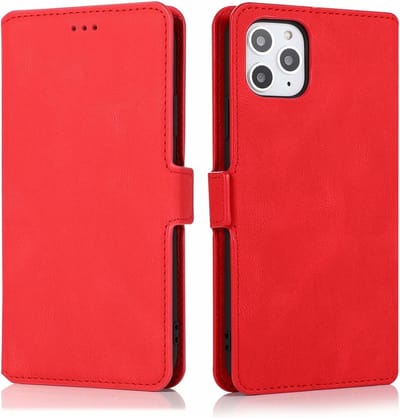 Hoesje geschikt voor Samsung Galaxy S23 Plus - Bookcase - Pasjeshouder - Portemonnee - Kunstleer - Rood