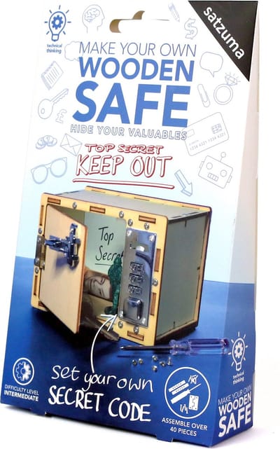 Satzuma - Make your own Wooden Safe - STEM